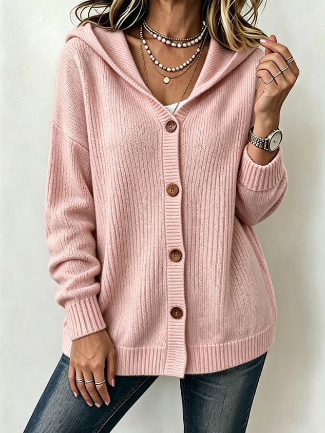 Women Spring/Fall Outerwear Casual Printing Plain Long Sleeve Jacket