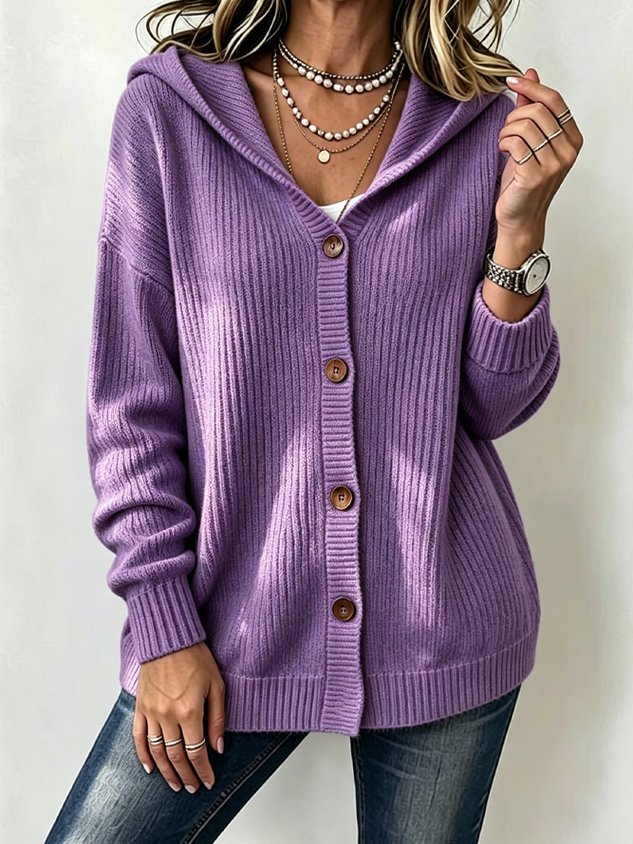 Women Spring/Fall Outerwear Casual Printing Plain Long Sleeve Jacket